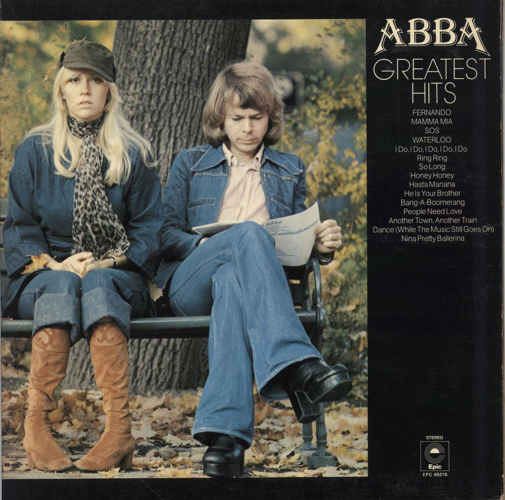 Abba Greatest Hits - 2nd UK vinyl LP album (LP record) EPC69218