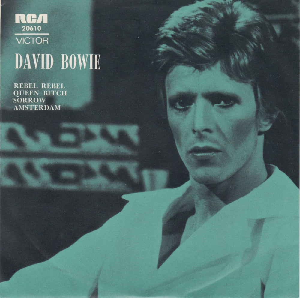 David Bowie Rebel Rebel EP Australian 7" vinyl single (7 inch record / 45) 20610