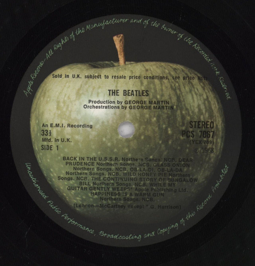 The Beatles The Beatles [White Album] - 1st - VG UK 2-LP vinyl record set (Double LP Album) BTL2LTH589694