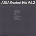 Abba Greatest Hits Vol. 2 + Obi & Flyer Japanese vinyl LP album (LP record)