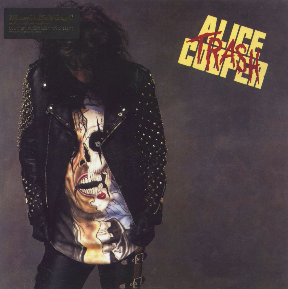Alice Cooper Trash - Red Vinyl - Numbered UK vinyl LP album (LP record) MOVLP1862