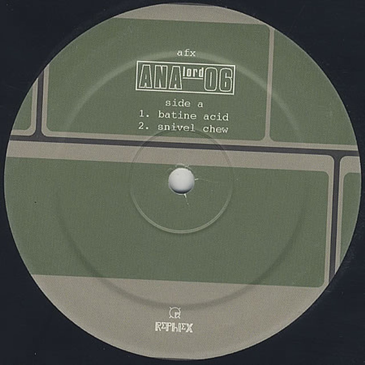 Aphex Twin Analord 06 UK 12