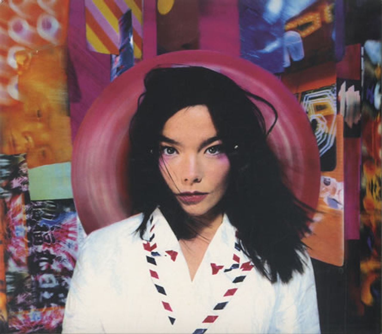 Björk Post + Fold-out Poster UK CD album