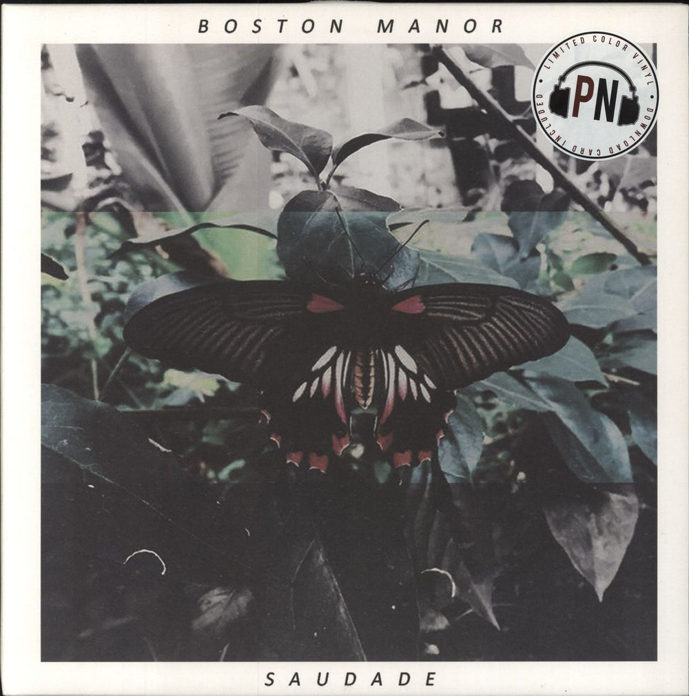 Boston Manor Saudade - Baby Pink Vinyl US 12" vinyl single (12 inch record / Maxi-single) PNE178