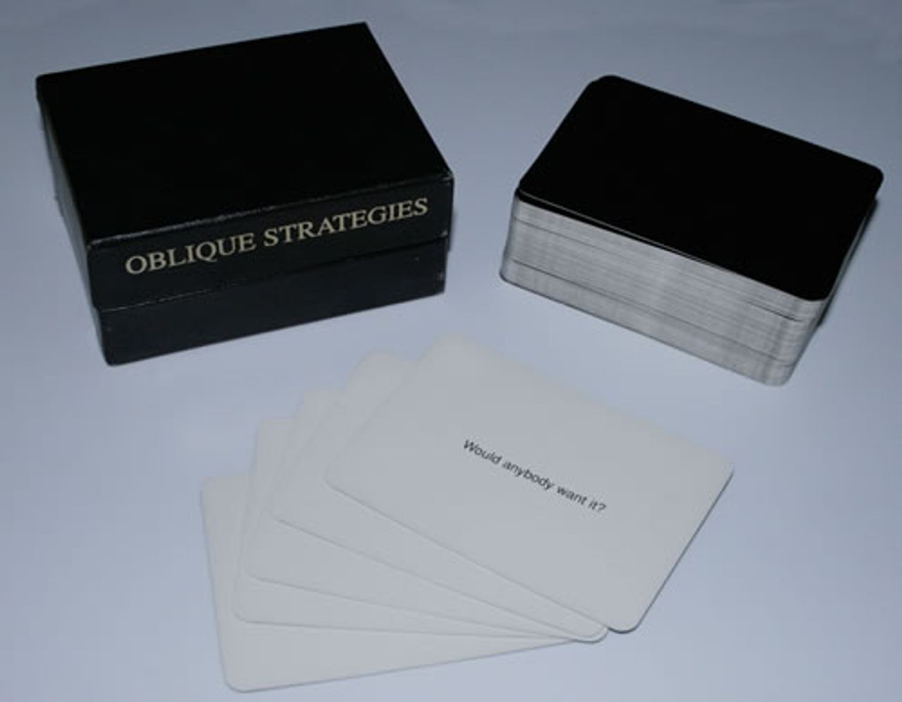 Brian Eno Oblique Strategies UK Memorabilia — RareVinyl.com