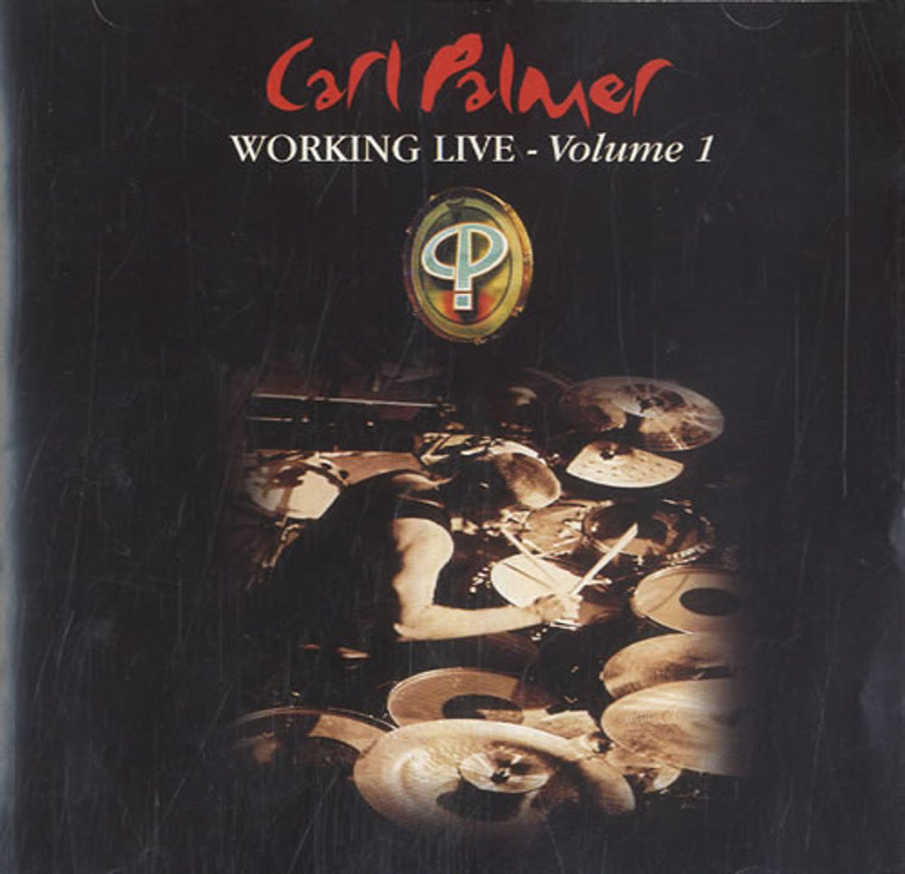 Carl Palmer Working Live - Volume 1 UK CD album (CDLP) SANCD172