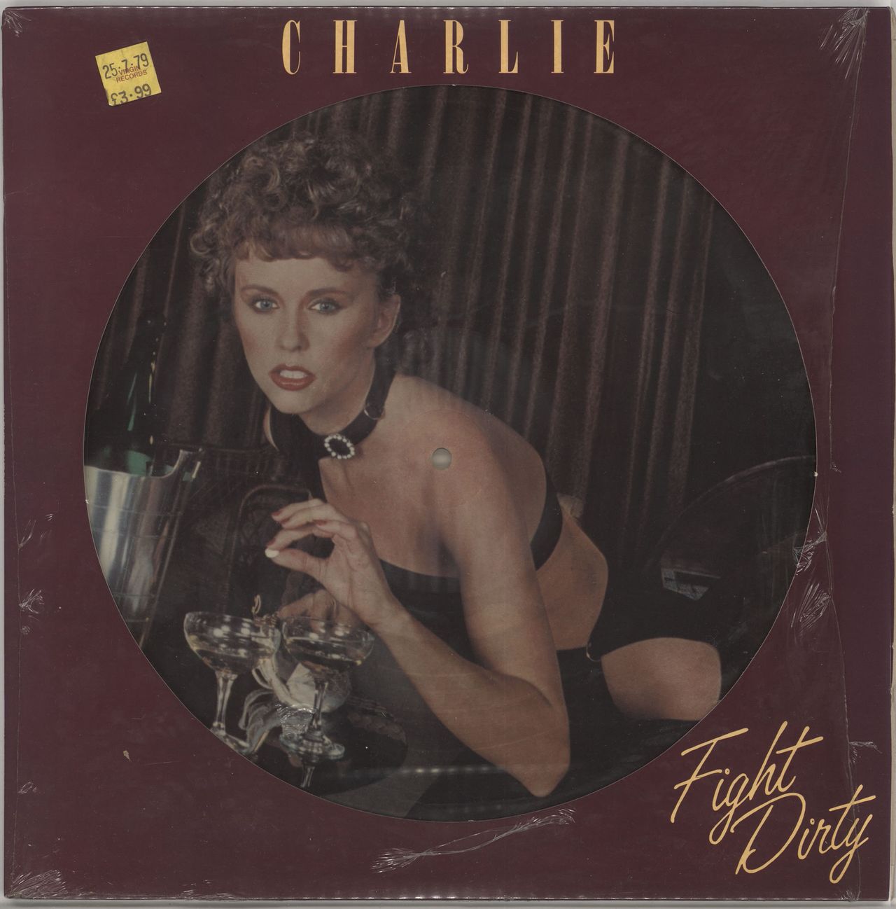 Charlie Fight Dirty shrink UK Picture disc LP —