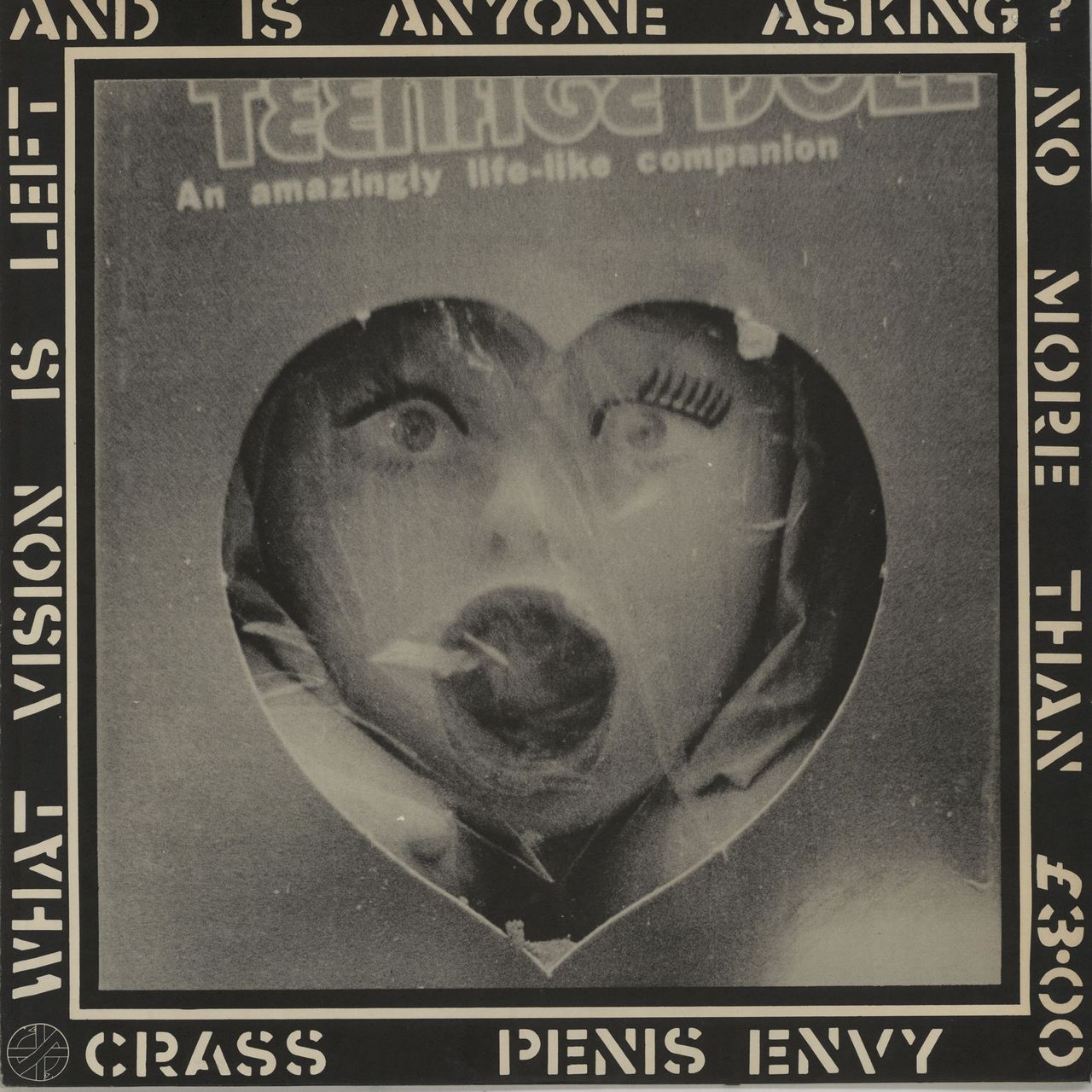 Crass 『penis envy』LP レコード