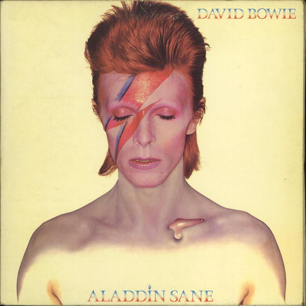 David Bowie Aladdin Sane Canadian vinyl LP album (LP record) RS1001