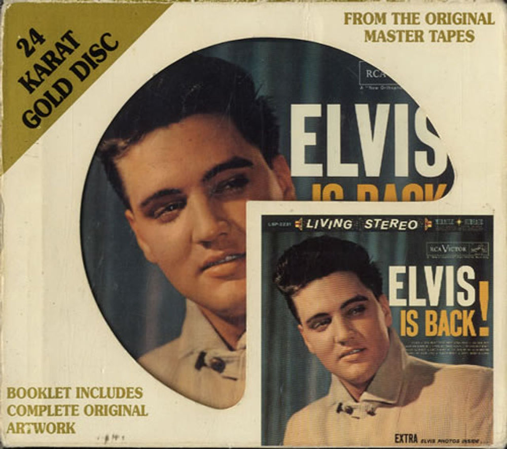 Elvis Presley Elvis Is Back! + Slipcase - EX US CD album (CDLP) GZS-1111