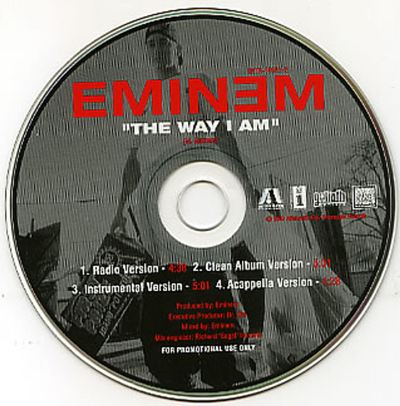 Eminem The Way I Am US Promo CD single