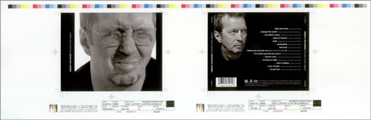 Eric Clapton Chronicles: The Best Of Eric Clapton US Artwork