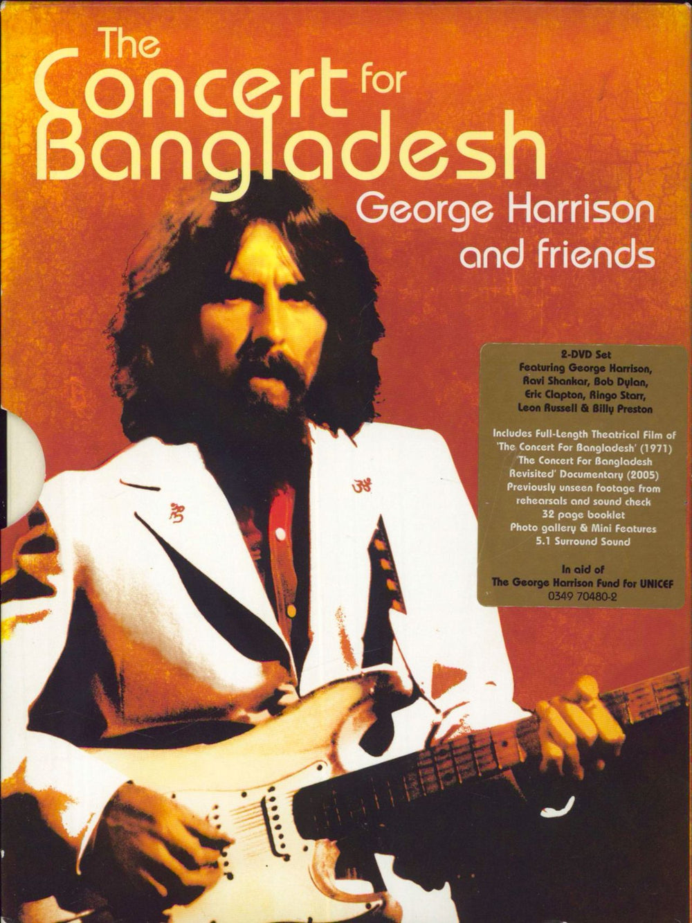 George Harrison Concert For Bangladesh UK DVD 0349704802