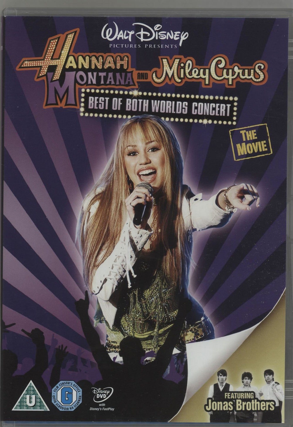 Hannah Montana Hannah Montana and Miley Cyrus - Best of Both Worlds Concert UK DVD BUA0087501