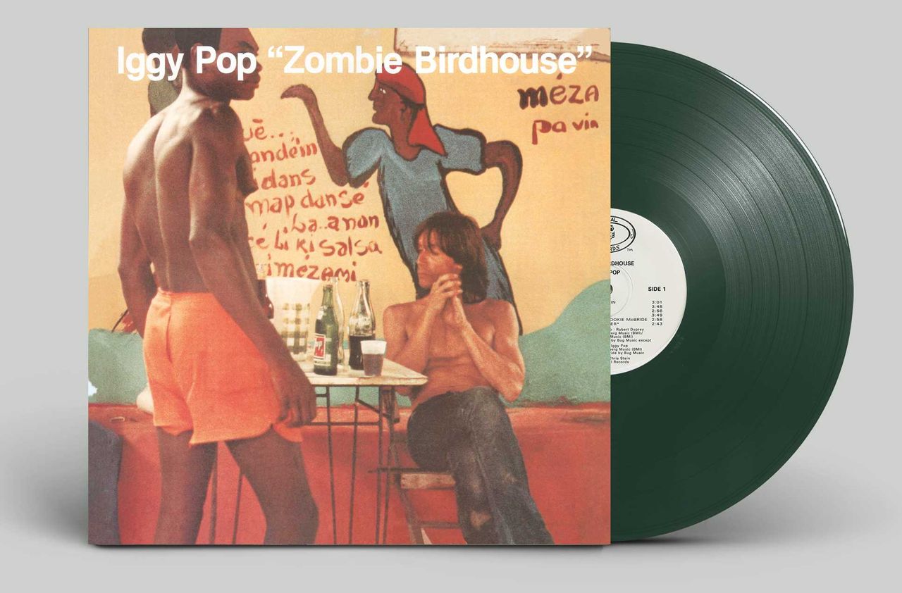 til bundet Flad Økologi Iggy Pop Zombie Birdhouse - Green Vinyl - Sealed UK Vinyl LP — RareVinyl.com