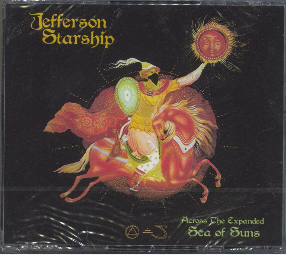 Jefferson Starship Across The Expanded Sea Of Suns - Sealed UK 3-CD album set (Triple CD) FLOATD6372