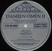 Jerry Goldsmith Damien Omen II - Shrink UK vinyl LP album (LP record) J-0LPDA818946