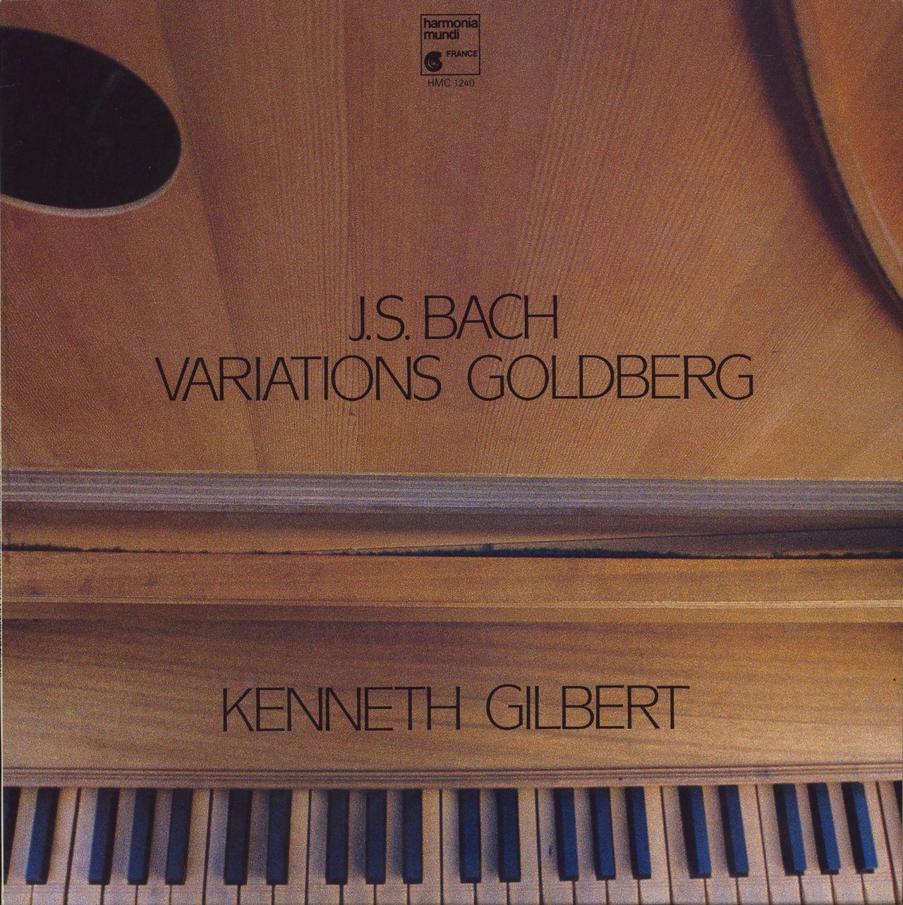 Johann Sebastian Bach Les Variations 'Goldberg' French Vinyl LP