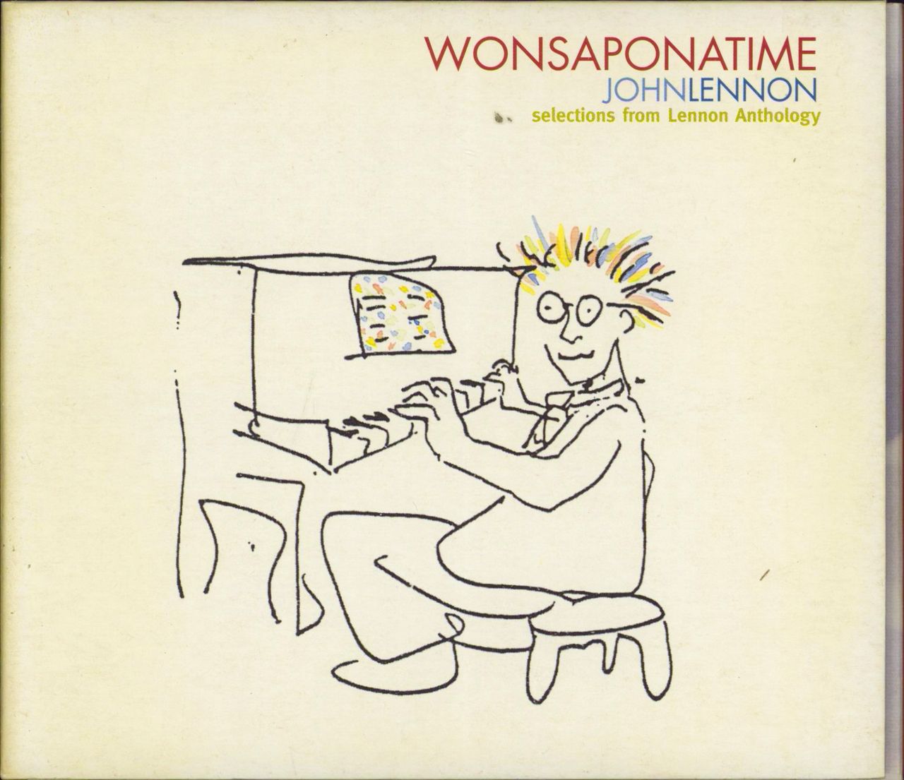 John Lennon Wonsaponatime UK CD album