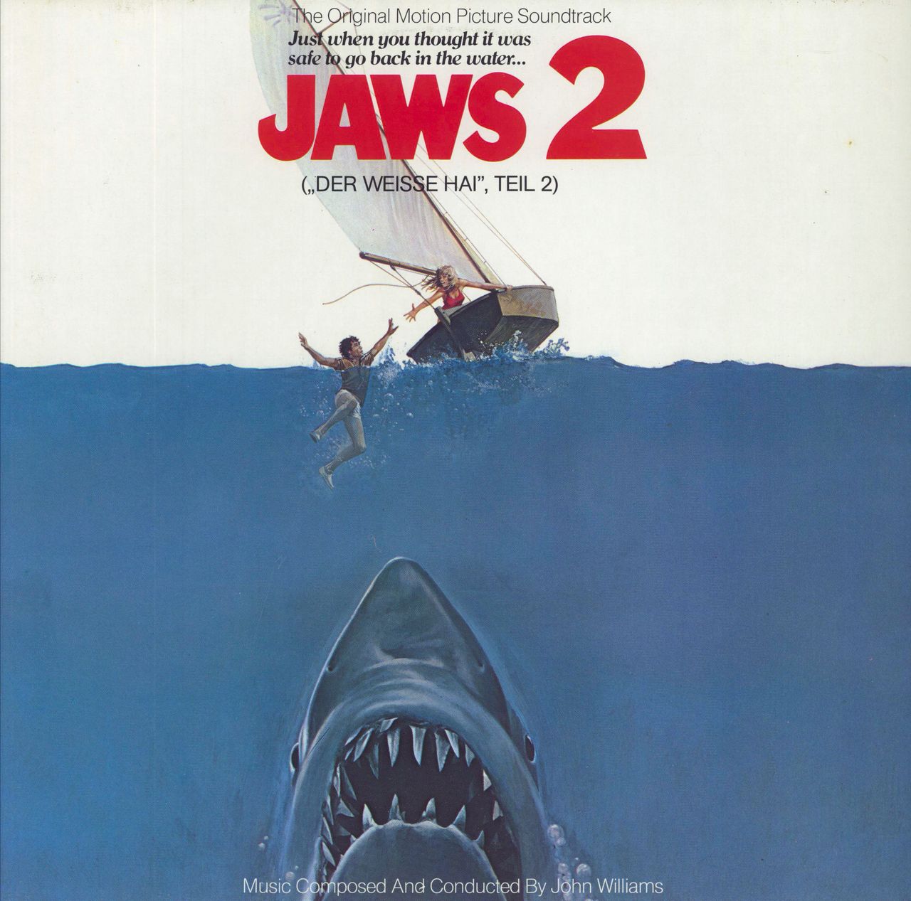 tildeling Strengt detaljeret John Williams (Composer) Jaws 2 German Vinyl LP — RareVinyl.com