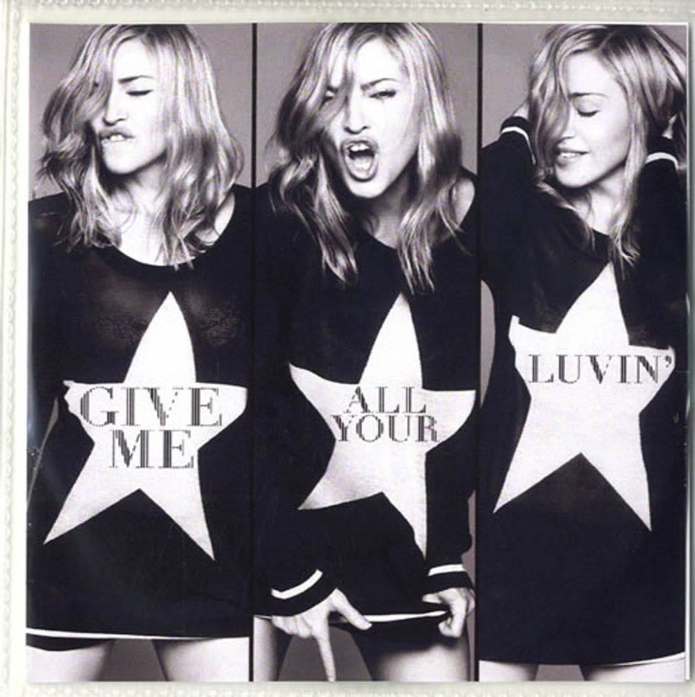 Madonna Give Me All Your Luvin' UK CD-R acetate CD-R ACETATE