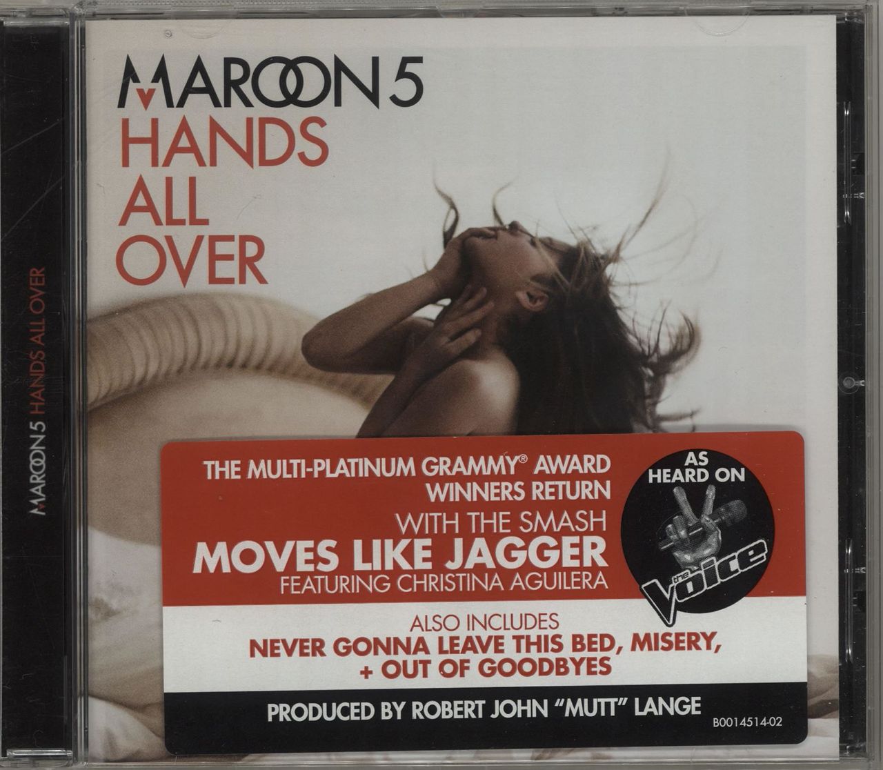 Maroon Hands All Over 2011 issue UK CD album —