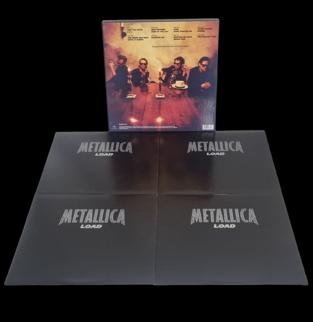 Metallica Load - 4 x LP Box UK 4-LP vinyl album record set MET4LLO814663
