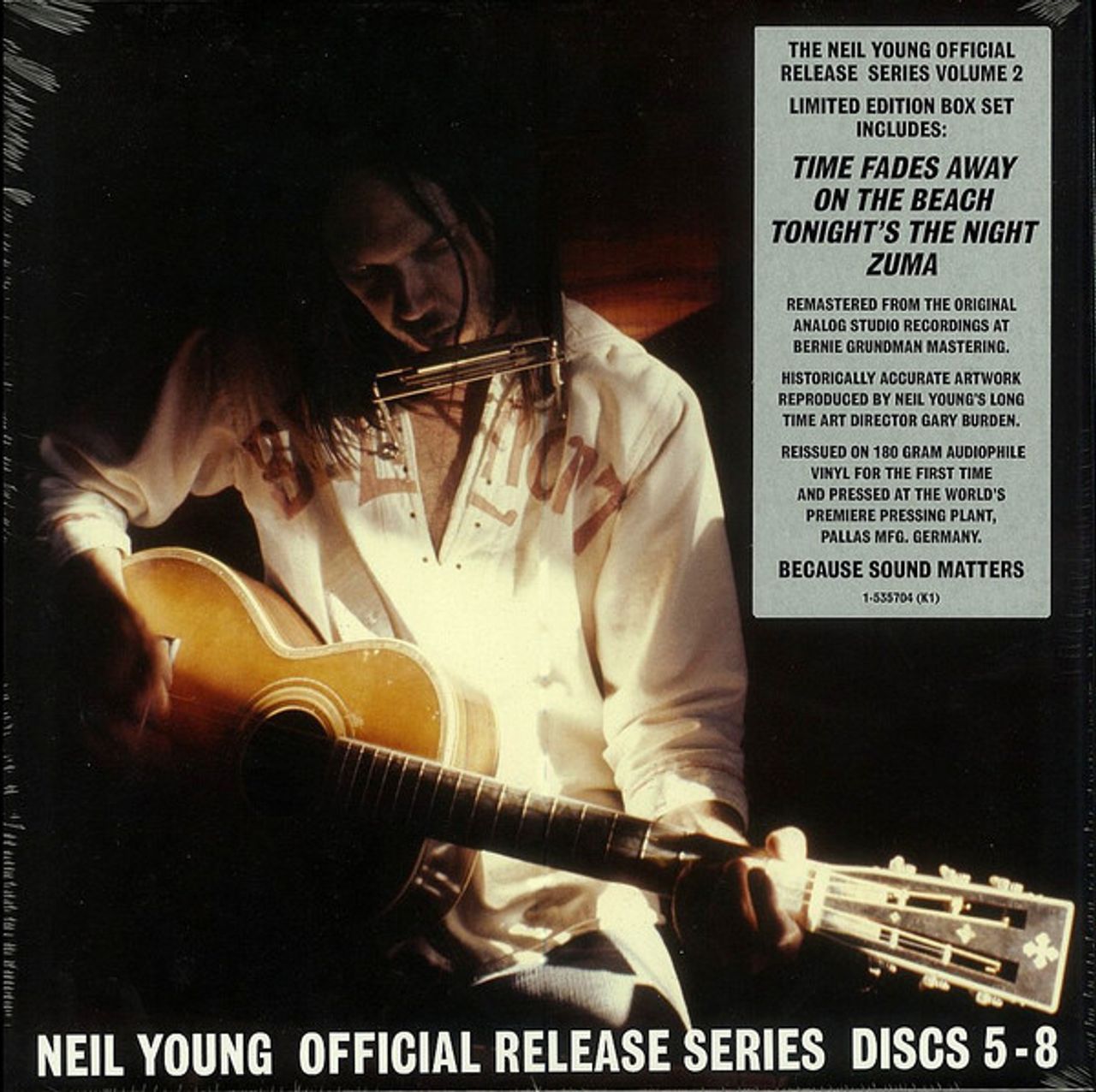 Neil Young Official Series Discs 5-8 - Sealed Vinyl box set — RareVinyl.com