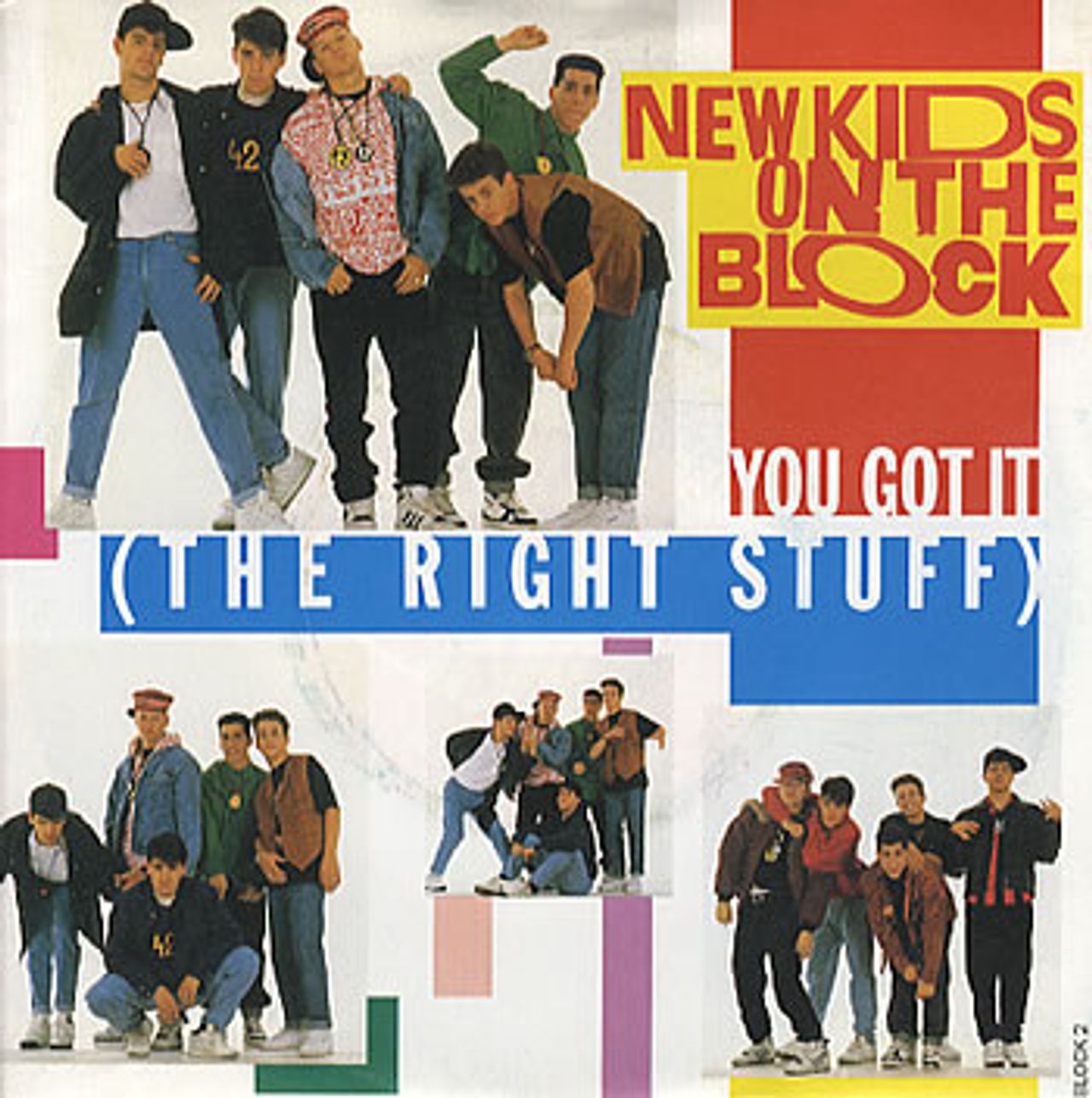 New Kids On The Block You Got It (The Right Stuff) UK 7