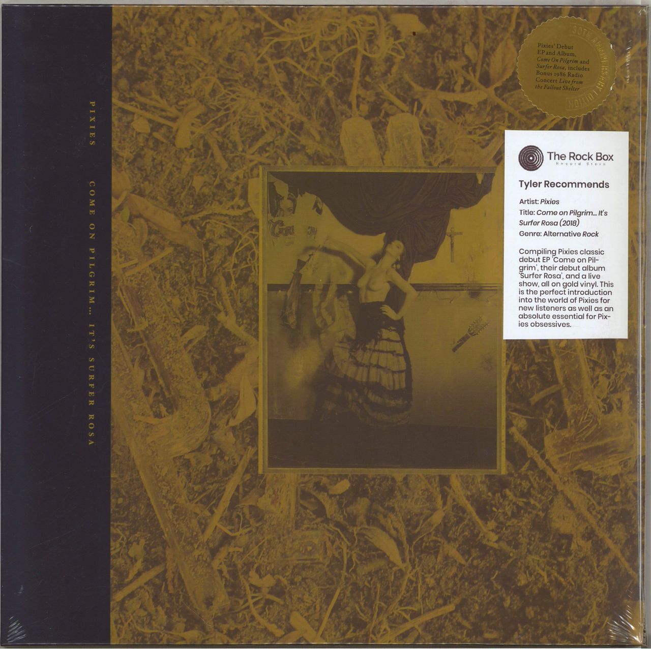 Pixies Come On Pilgrim... It's Surfer Rosa - Gold Vinyl - Sealed US 3-LP  vinyl set