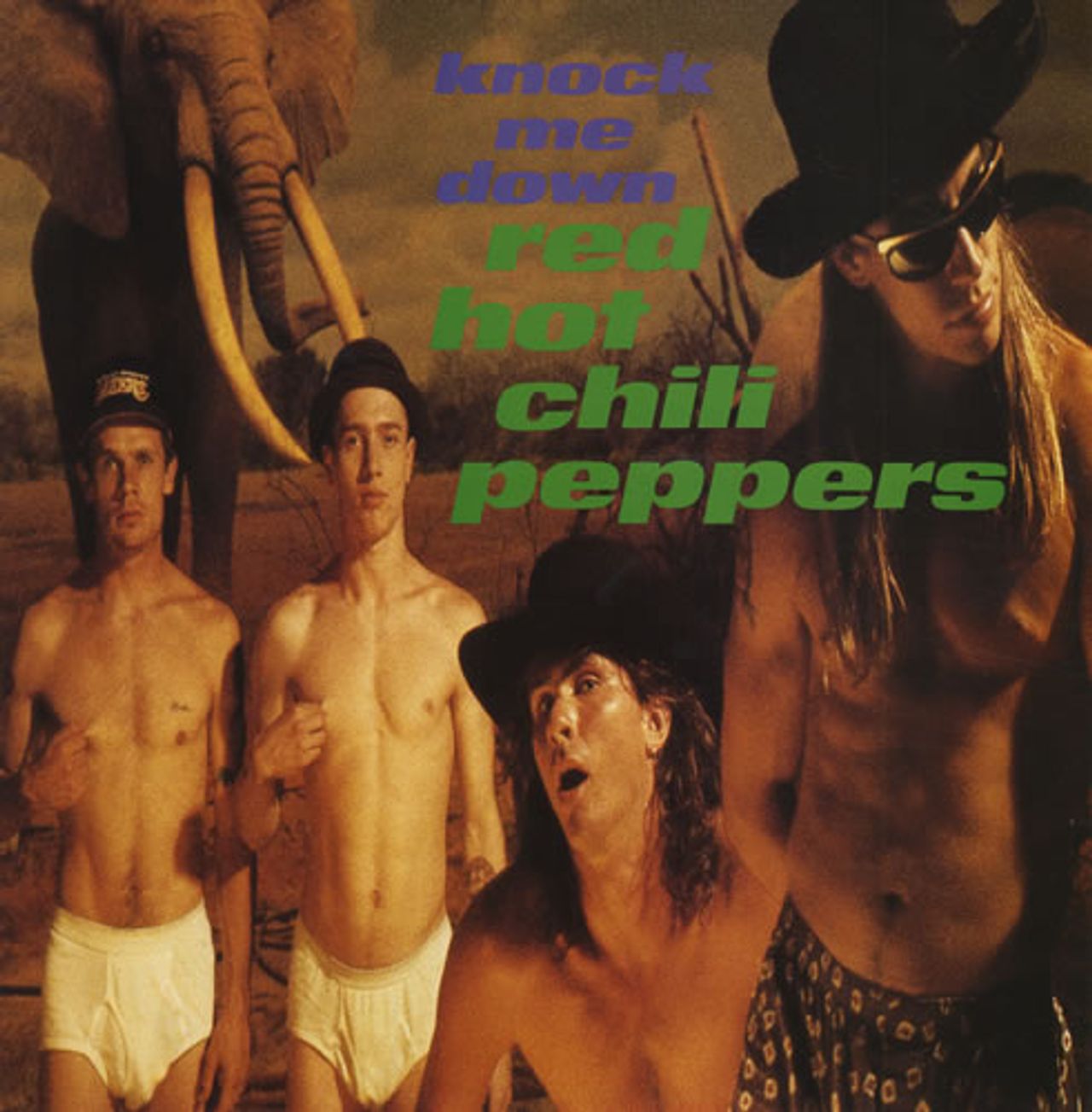 Red Hot Chili Peppers Knock Me Down UK 12