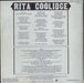 Rita Coolidge Rita Coolidge Australian vinyl LP album (LP record)