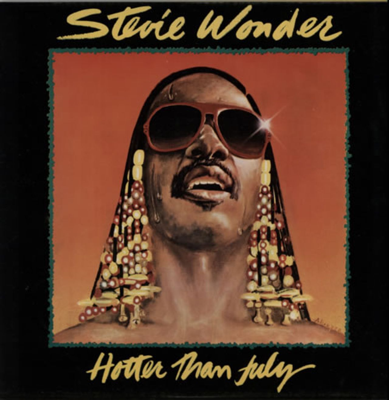 Stevie Wonder Hotter Than July Portugese Vinyl LP — RareVinyl.com