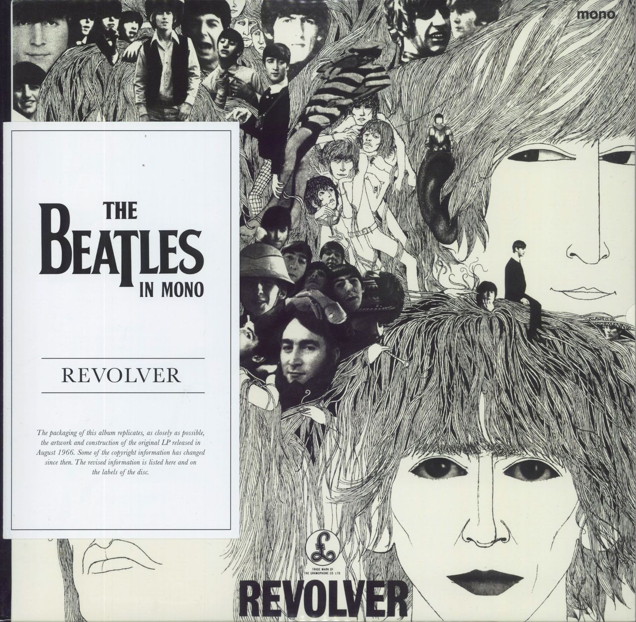 The Beatles Revolver - MONO - 180 Gram UK Vinyl — RareVinyl.com