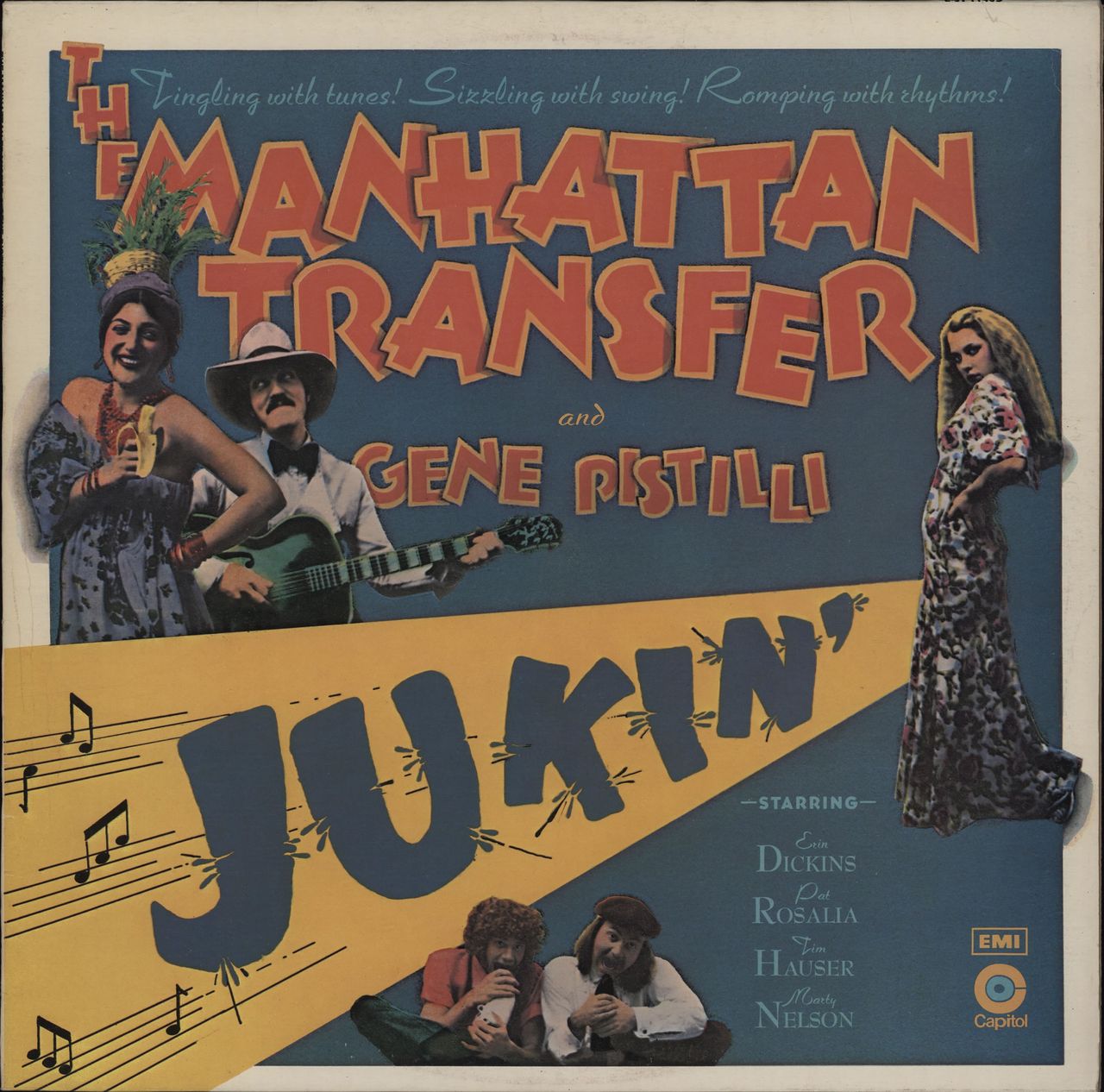 The Manhattan Transfer Jukin' UK Vinyl LP