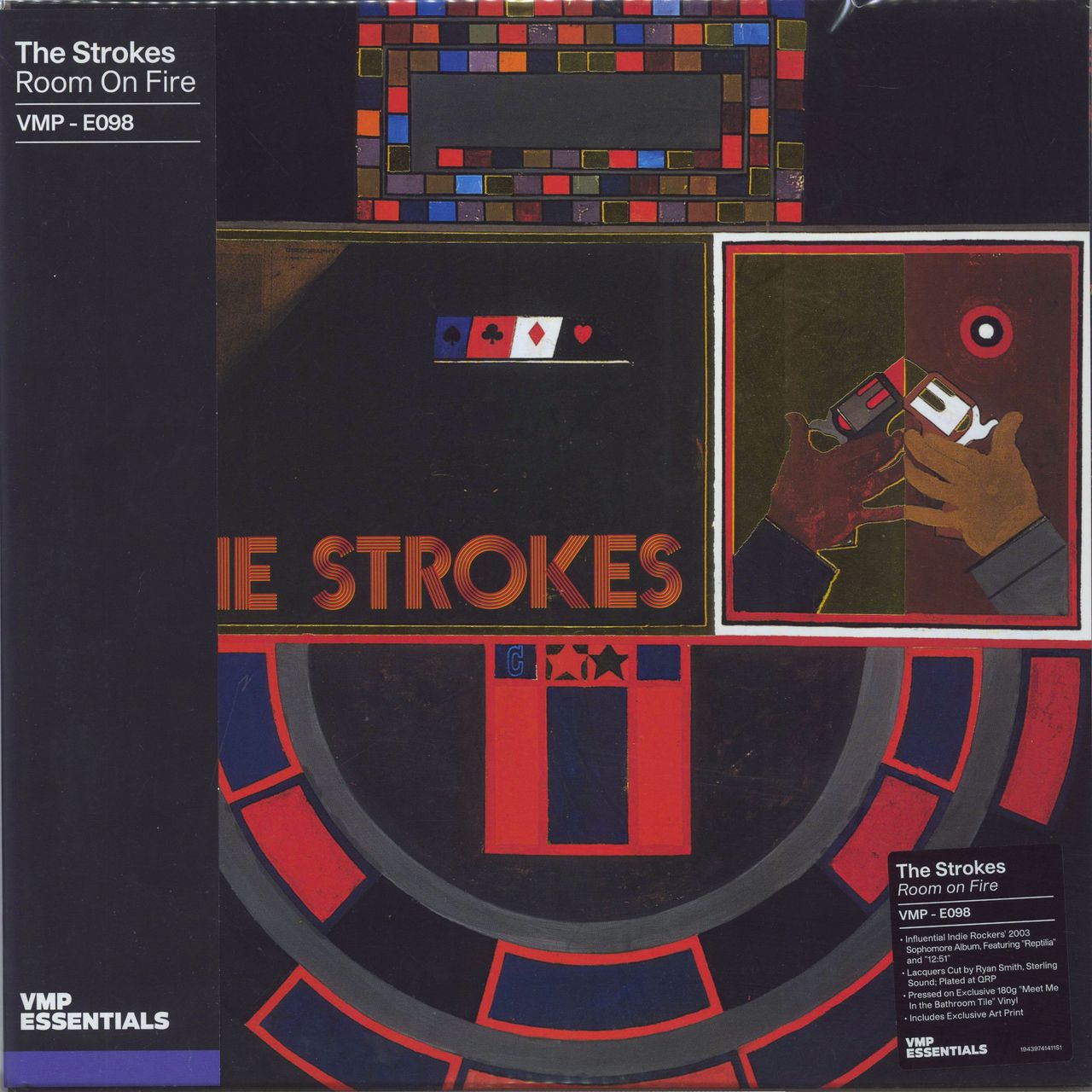 The Strokes Room On Fire - 180gm 'Bathroom Tile' Colour Vinyl US