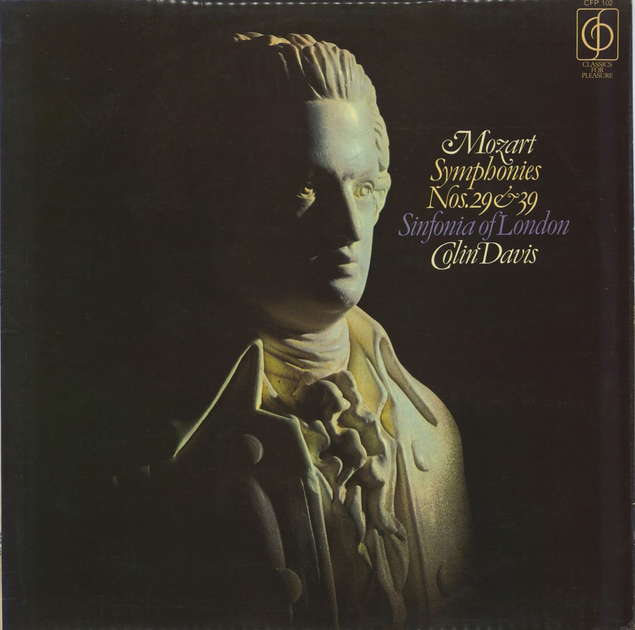 Ti år materiale Faial Wolfgang Amadeus Mozart Symphonies Nos. 29 & 39 UK Vinyl LP — RareVinyl.com