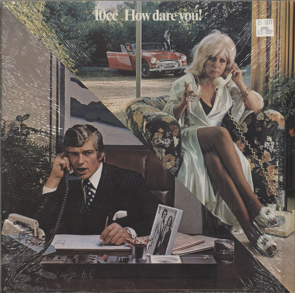 10cc How Dare You! - Shrink UK vinyl LP album (LP record) 9102501