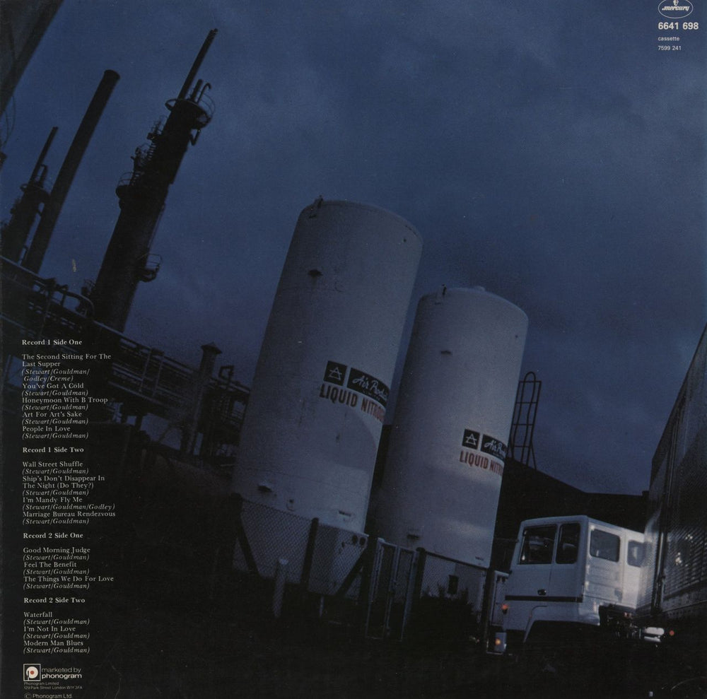 10cc Live And Let Live - EX UK 2-LP vinyl record set (Double LP Album)