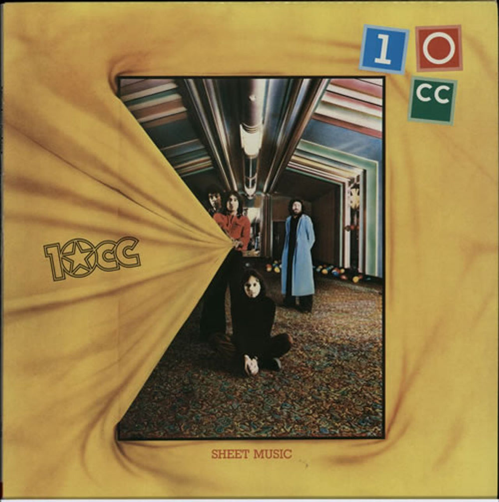 10cc Sheet Music UK vinyl LP album (LP record) 6310508