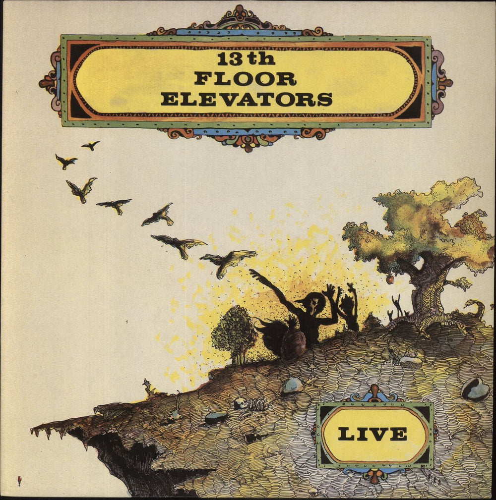 13th Floor Elevators Live UK vinyl LP album (LP record) LIK30