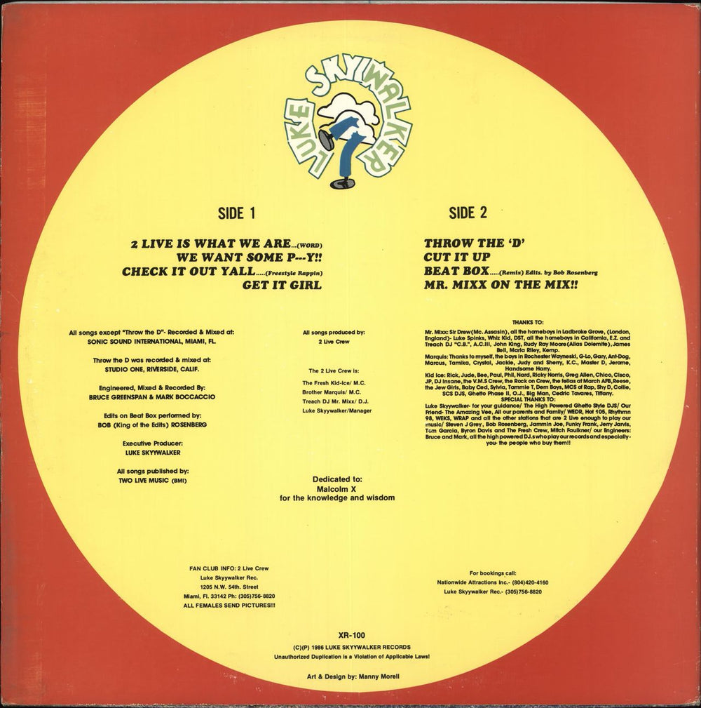 2 Live Crew 2 Live Is What We Are US vinyl LP album (LP record)