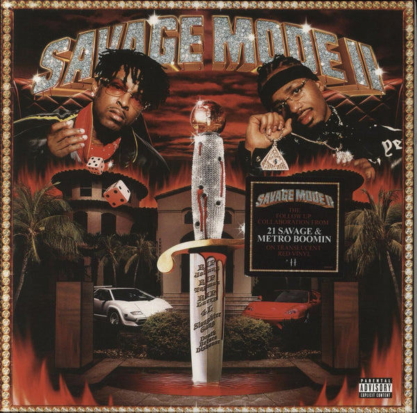 21 SAVAGE & METRO BOOMIN - Savage Mode II RED Vinyl buy LP