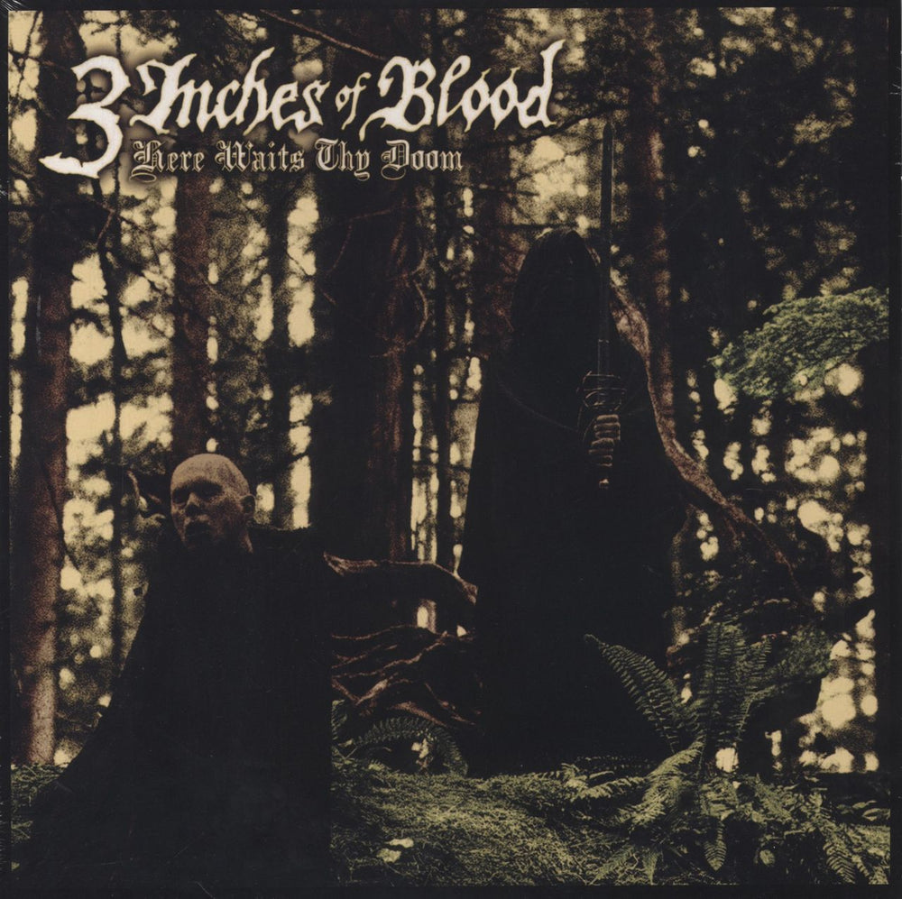 3 Inches of Blood Here Waits Thy Doom - Sealed German 2-LP vinyl record set (Double LP Album) GCR20198-1