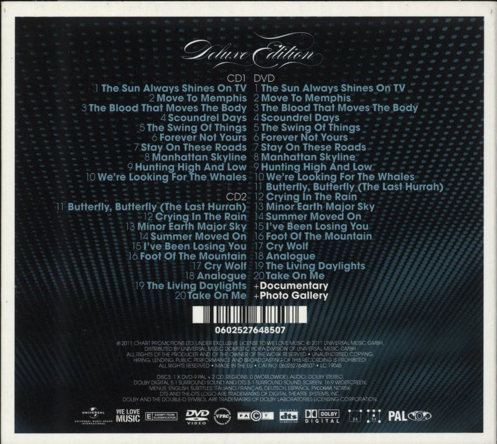 A-Ha Ending On A High Note - The Final Concert UK 3-CD album set (Triple CD) 0602527648507