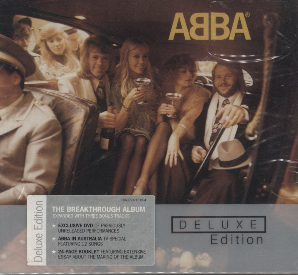 Abba Abba - Deluxe Edition - Sealed UK 2-disc CD/DVD set 00602537123094