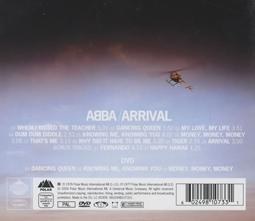 Abba Arrival - Deluxe Edition UK 2-disc CD/DVD set ABB2DAR291111