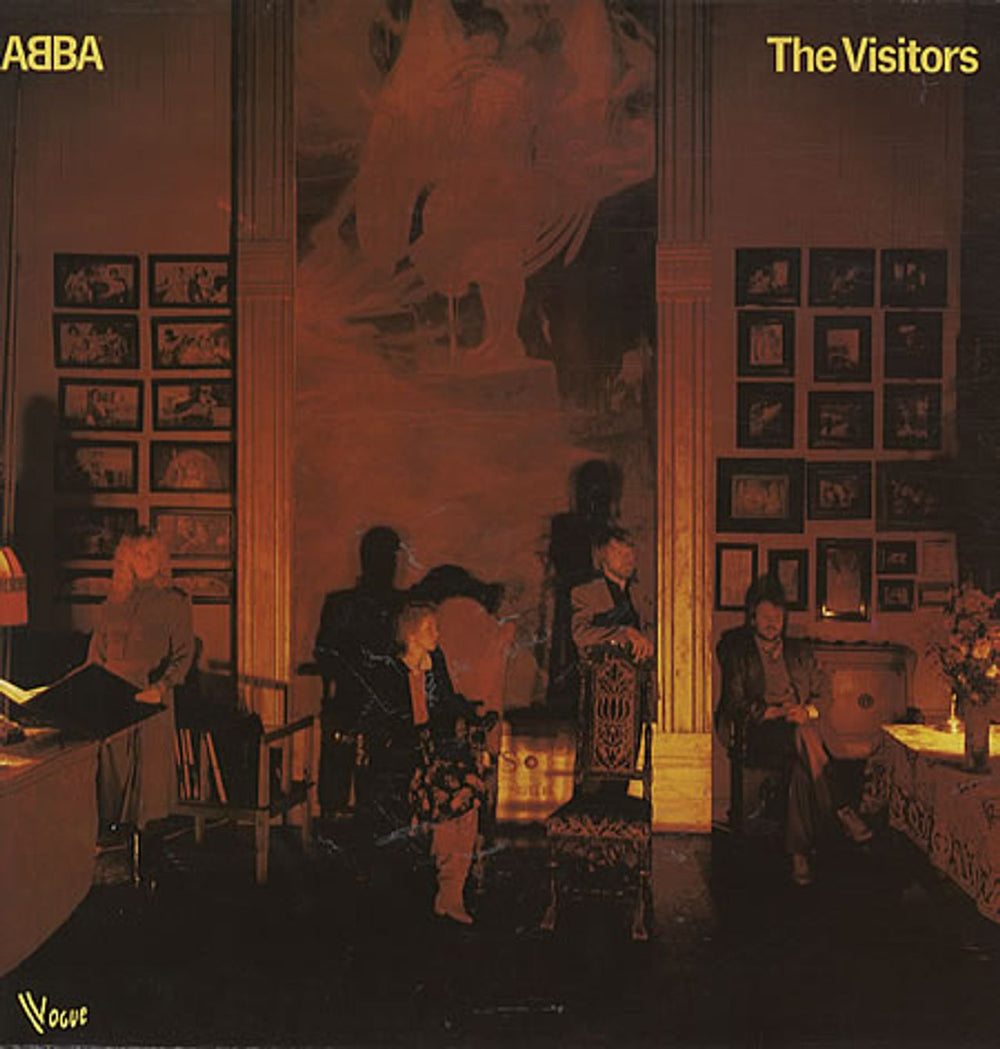 Abba The Visitors French vinyl LP album (LP record) 540020