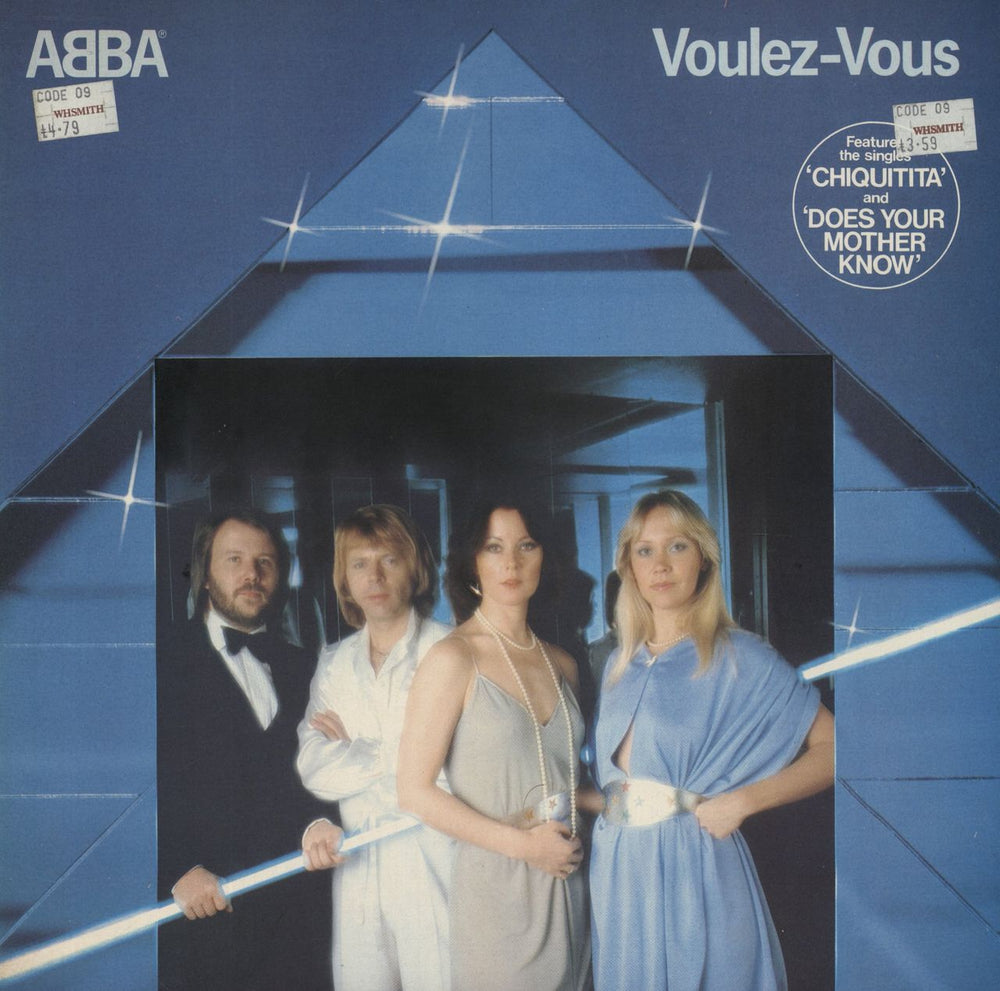 Abba Voulez-Vous UK vinyl LP album (LP record) EPC86086
