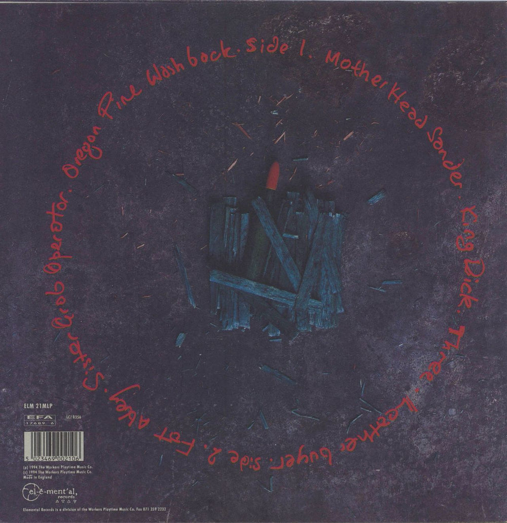 AC Acoustics Able Treasury UK 10" vinyl single (10 inch record) 5023469002106